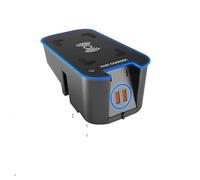 Wivplex Custom, for Wireless Car Charger QI Panel Phone Charging Pad 15W, for VOLVO, XC90, XC60, S90, S60, V90, V60 QC3.0 Port Apply to All Qi Phones Car Wireless Charger