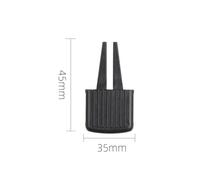 Wivplex Dashboard Air Vent Car Front Air Conditioning AC Vent Grille Clip Slider, for VW, for Touran, 2005-2015 1TD819703A Car Air Vent Clip