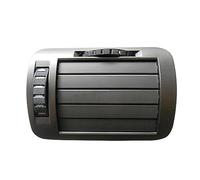 Wivplex Dashboard Dark Silver Air Conditioning Vent Outlet Grill, for VW, for Passat, B5.5 2006 2007 2009 2010, for Skoda, for Superb 1 3U 2002-2008 Car Air Vent Grille(BLACK 1PC-Left)