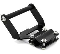 Wivplex Detachable Phone Holder, for Africa, for Twin, for CRF1000L 2018-2019 Motorcycle Windshield Stand Holder Phone Mobile Phone GPS Navigation Plate Bracket Motorcycle Phone Holder(BLACK 12mm)