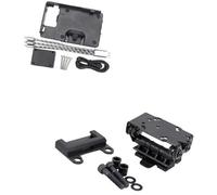 Wivplex Detachable Phone Holder, for Scrambler 1100 Sport 2017 2018 2019 2020 2021 USB Charging Phone Navigation Bracket Mount Motorcycle Phone Holder(BLACK B and C)