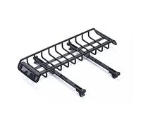 Wivplex DJ 1/10 Metal Roof Slim Warrior Luggage Frame Narrow Roof Luggage Rack Half Rack SCX10 III RC Car Parts Carro De Control Remoto Toy Car Roof Rack(Not Include Rail)