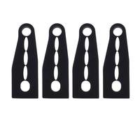 Wivplex Door Lock Buffer, for Ford, for Fiesta, Fusion, for Mondeo, Rattling STOP Soundproof Screaks Deaf Seal Deadener Sound Damper Seal Car Damper
