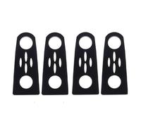 Wivplex Door Lock Damper, for Hyundai, Solaris 2010-2016 2017, Buffer Soundproof Sound Insulation Quiet Deaf Creaking Screaks Noise Seal Car Damper