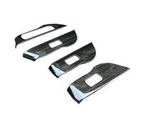 Wivplex Door Window Armrest Cover Switch Panel Trim, for Mercedes-Benz, GLE-Class V167 GLE350 450 2019-2020 Car Accessories Stainless Steel Only Fit Left Hand Drive Window Switch Trim(Grey)