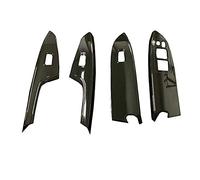 Wivplex Door Window Armrest Cover Switch Panel Trim Molding Garnish Car Accessories Black, for Mitsubishi, ECLIPSE CROSS 2018 2019 Only Fit Right Hand Drive Window Switch Trim