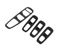 Wivplex Door Window Armrest Cover Switch Panel Trim Molding Garnish Car Accessories Carbon Fiber, for Hyundai, Sonata DN8 2020 2021 Window Switch Trim