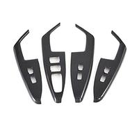 Wivplex Door Window Armrest Cover Switch Panel Trim Molding Garnish Car Decorate Accessories, for Kia, K7 Cadenza YG 2018-2021 Only Left Hand Drive Window Switch Trim
