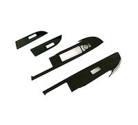Wivplex Door Window Armrest Cover Switch Panel Trim Molding Garnish Car Decorate Accessories, for Toyota, Raize Z A200A A200 2019 2020 RHD Window Switch Trim(Piano Black)