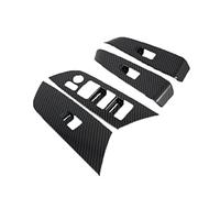 Wivplex Door Window Armrest Cover Switch Panel Trim Molding Garnish, for Mazda, 6 Atenza 2018 2019 2020 Car Accessories Carbon Fiber Only Fit Left Hand Drive Window Switch Trim Panel