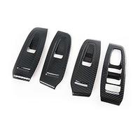 Wivplex Door Window Armrest Cover Switch Panel Trim Molding Garnish, for Subaru, Outback BT 2021 2022 Car Accessories Carbon Fiber Only Fit Left Hand Drive Window Switch Trim