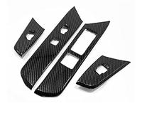 Wivplex Door Window Armrest Cover Switch Panel Trim Molding Garnish Stainless Steel, for Lexus, UX200 250H 260H 2019 2020 Only Fit Right Hand Drive Window Switch Trim(Black)