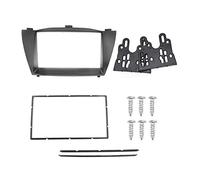 Wivplex Double Din Car Radio Fascia Trim Kit, for Hyundai, TUCSON IX35 2010 DVD Frame Panel Stereo Interface Facia Plate Adapter Console Radio Fascia Frame