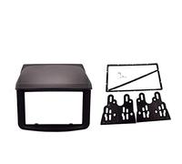 Wivplex Double Din Fascia, for Mitsubishi, Pajero Sport Triton L200 Radio DVD Stereo Panel Dash Mounting Installation Trim Kit Radio Fascia Frame