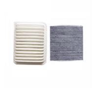 Wivplex Engine Air Filter Cabin Air Filter, for Toyota, for Corolla, Yaris Matrix 2008-2018 1780121050 87139YZZ0 8713950100 Engine Air Filter(Blue)