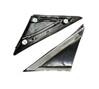 Wivplex For Cadillac, for SRX 2010 2011 2012 2013 2014 2015 2016， Car Rearview Wing Door Side Mirror Corner Triangle Molding Fender Trim Cover Side Mirror Triangle Cover(Left and right)