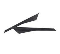 Wivplex For Corvette, for C7 2014-2019 Soft Carbon Fiber Car Front Windshield A-Pillar Cover Trim, Side Panel Molding Cover Trim Replacement Windshield A-Pillar Trim
