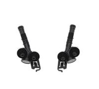 Wivplex For, for VOLVO, S40 C70 C30 V50 2006 2007 2008 2009 2010 2011 2012 Front Headlight Washer Nozzle Cover Headlamp Water Spray Jet Cap headlamp washer nozzle cover(SET)