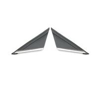 Wivplex For Ford, for Focus, for MK3 2012-2017, Car Rearview Wing Door Side Mirror Corner Triangle Molding Trim Cover Lid Cap Side Mirror Triangle Cover(With chrome one pair)