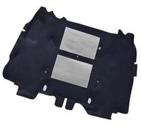 Wivplex for Jeep, for Wrangler 2007 2008 2009-2017 Car Heat Sound Insulation Cotton Front Hood Engine Noise Deadener Mat Pad Engine Heat Shield(Black Type C)