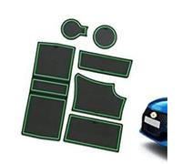 Wivplex For Peugeot, 208 e-208 2008 e-2008 2020-2024 2025 Non-Slip Mats Rubber Mats, for Peugeot, 208 Accessories Door Slot Mat Armrest Drink Holder Mat Centre Console Interior Rubber Mats Dashboard A