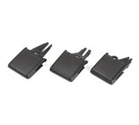 Wivplex For Porsche, for MACAN, Car Front Rear AC Air Vent Outlet Tab Clip Repair Kit Air Conditioning Paddle Clip 2018 2019 2020 2021 2022 Air Vent Tab Clip(Model F)
