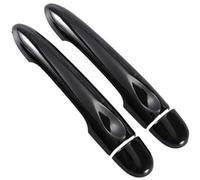 Wivplex for Renault, Alpine Vision A110 2017 2018 2019 2020 2021 Glossy Carbon Fiber Car Door Handle Cover Car Exterior Door Handle Cover(Black 0 Key 0 Button)