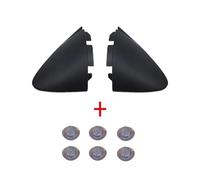 Wivplex For SAIC MAXUS LDV V80 FCV80 EV80 RV80 Rearview Wing Door Side Mirror Corner Triangle Molding Trim Cover Panel Lid Cap Side Mirror Triangle Cover(With clip 1 pair)