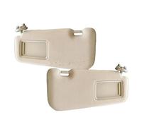 Wivplex For Toyota, for Corolla, 2007-2013 Sun Visor for With Mirror for Gray For Beige Car Interifor Car Sun Visor(Beige One Pair)