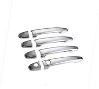 Wivplex for Toyota, Premio Allion T260 2008~2019 Chrome Car Door Handle Cover Trim Set Accessories Sticker Styling Car Exterior Door Handle Cover(Black 1 Button)