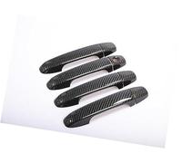 Wivplex for Toyota, Yaris Vitz XP130 Hatchback 2012-2017 Chrome Carbon Fiber Car Side Door Handle Cover Trim Sticker Accessories Car Exterior Door Handle Cover(Carbon Fiber)