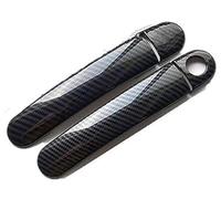 Wivplex for VW, for Golf, 5 MK5, for, V Rabbit 1K 2004-2009 Carbon Fiber Chrome Car Door Handle Cover Car Exterior Door Handle Cover(Black Model 6)