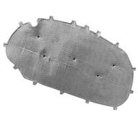 Wivplex for VW, for Golf, 6 , for , GTI Front Hood Engine Sound Insulation Pad Cotton Soundproof Cover Thermal Heat Mat Engine Heat Shield(Silver)