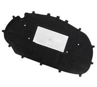 Wivplex for VW, for Golf, 6 , for , GTI Front Hood Engine Sound Insulation Pad Cotton Soundproof Cover Thermal Heat Mat Engine Heat Shield(Black)