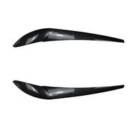 Wivplex For X3, F25 X4 F26 Pair Car Front Headlight Eyebrow Eyelid Lamp Head Light Eyebrows 2014-2017 Auto Accessories Headlight Sticker(Carbon Look)