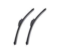 Wivplex Front And Rear Windshield Wiper Blades, for Jeep, for Wrangler 2007-2015 Windscreen Windshield Window Wiper Blade Natural Rubber Car Auto Accessories Front Wiper Blade(Front Wiper)