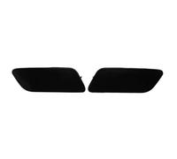 Wivplex Front Bumper Headlight Headlamp Washer Nozzle Jet Cap, for Audi, A6 C6 Facelift 2009 2010 2011 4F0 955 275B 4F0955275B 4F0955276B Headlight Washer Cover(Black SET)