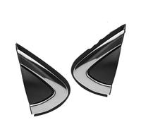 Wivplex Front Door Side Mirror Corner Triangle Trim Fender, for CRV 2017 2018 2019 2020， Left RH Replace 75495-RLA-A01/75490-RLA-A01 Side Mirror Triangle Cover(1 Pair)