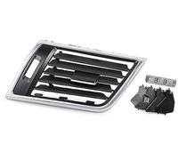 Wivplex Front Left Right Air Conditioner Chromed AC Vent Grille Outlet Cover Replacement, for Mercedes, for Benz, W166 W292 ML GL GLE GLS Class 2012-2019 1668302154 Car Air Vent Clip(Black Right)