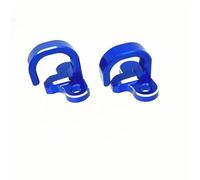 Wivplex Front Rear Brake Lines Hose Cable Guide Clamp Parts Accessories, for Suzuki, DRZ400SM DRZ 400SM DR-Z 400 SM 2005-2021 2022 2023 Motorcycle Brake Hose Clamp(2Pcs-Blue)