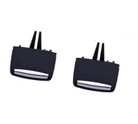 Wivplex Front Rear Conditioning AC Vent Grille Slider Clip Repair Kit, for BMW, X5 X6 E70 E71 E72 2007-2014 Car Air Vent Clip(BLACK Front 2PCS)