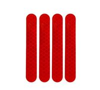 Wivplex Front Rear Wheel Cover Eflective Sticker, for Ninebot, Max G30 G2 G65 Electric Scooter Warning Dustproof Reflective Sticker Wheel Cover Reflector(G30 G2 Red)