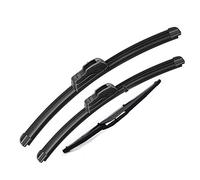 Wivplex Front Rear Windscreen Wiper Blades, for Ford, for Expedition, for Lincoln, for Navigator 2009 2010 2011 2012 2013 2014 2015 2016 Front Rear Set Front Wiper Blade
