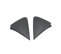 Wivplex Front Window Triangle Garnish Cover Panel Glass Plate Side Mirror Corner, for TOYOTA, for Yaris 2008 2009 2010 2011 2012 Side Mirror Triangle Cover(2 PCS Left and Right)