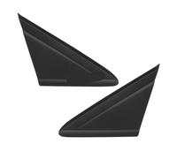 Wivplex Front Window Triangle Plate, for Ford, for Escape Kuga 2013-2019, Side Mirror Corner Garnish Cover Panel ABS Exterior Accessories Side Mirror Triangle Cover(2PCS)