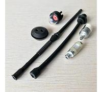 Wivplex Fuel Oil Filter Hose Pipe Line Primer Bulb Kit Chinese 45CC 52CC 58CC 4500 5200 5800 Chainsaw Spare Parts Hose Line Pipe Kit
