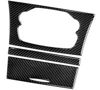 Wivplex Gear Shift Panel Trim Car Sticker 3Pcs Central Control Air Conditioning A/C Decals 2015-2023, for Chrysler 300 Accessories Carbon Fiber Car Center Console Trim