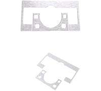 Wivplex Gear Shift Panel Trim Car Sticker, for Land Rover, for Freelander 2 2007-2012 Centre Control Terrain Adjustment Cover Anti-Scratch Stickers car Dashboard Trim Strip