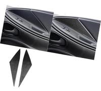 Wivplex Gear Shift Panel Trim Car Sticker, for Mustang 2001-2004 Carbon Fiber Air Outlet Set Interior Accessories Door Armrest Decorative Car Center Console Trim(Black 16)