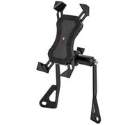 Wivplex GPS Moto Phone Mount, for MOTO, for GUZZI, for V85TT V85 TT 2019 2020 Motorcycle Windshield Stand Holder Mobile Phone GPS Navigation Plate Bracket Motorcycle Phone Holder(BLACK C)